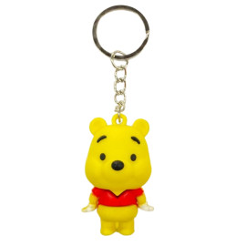 Chaveiro Emborrachado Urso Pooh - Disney